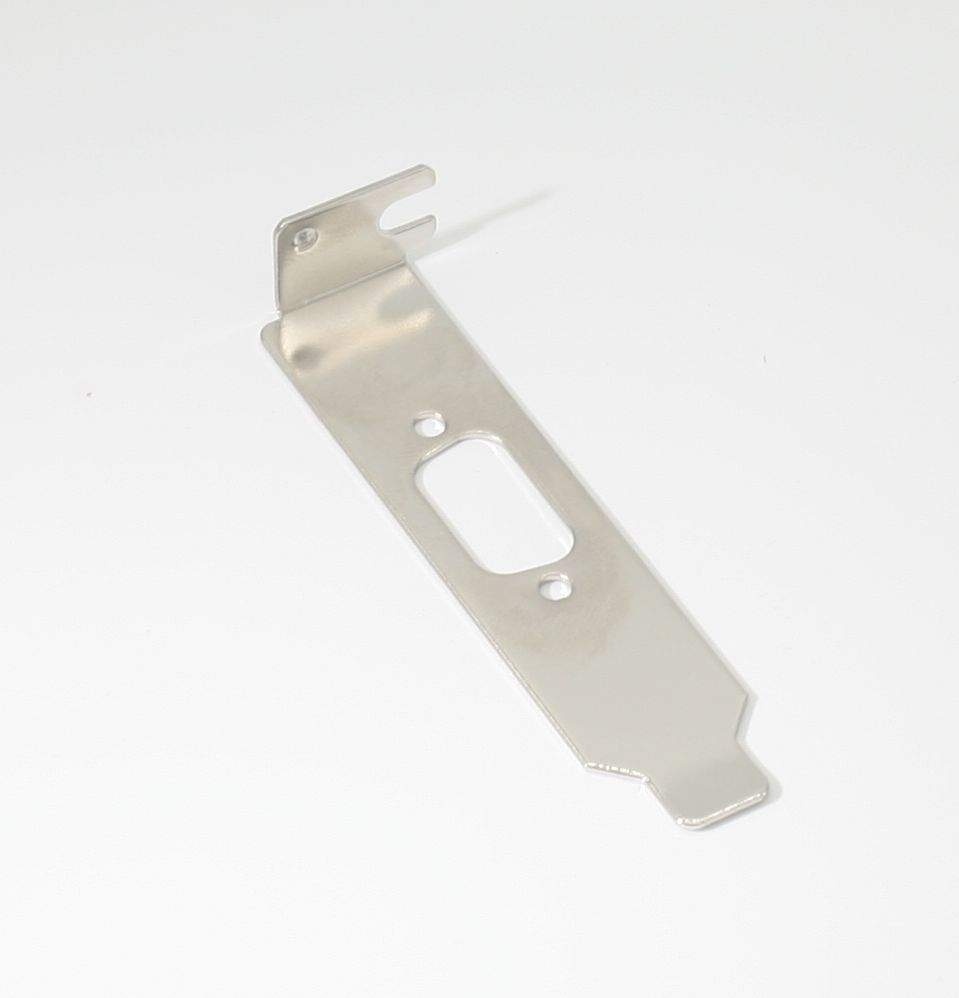Low Profile DB9 Serial Port PCI Card Slot Bracket