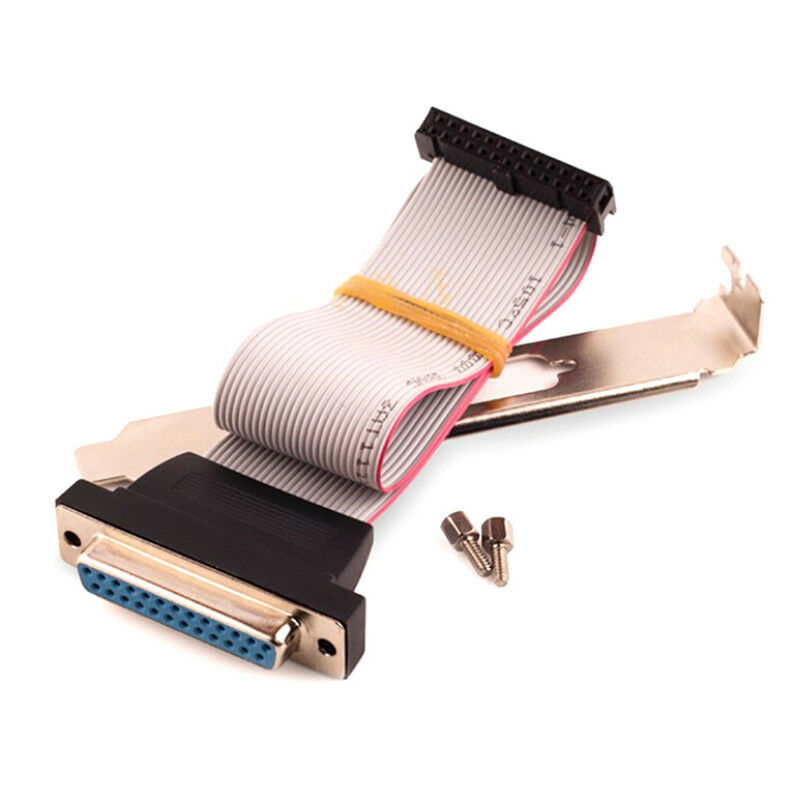 WS25-0010F DB25 Motherboard Parallel Port Connector Cable CableWholesale IDC 26 WS25-0010F DB25 Motherboard Parallel Port Connector Cable CableWholesale IDC 26