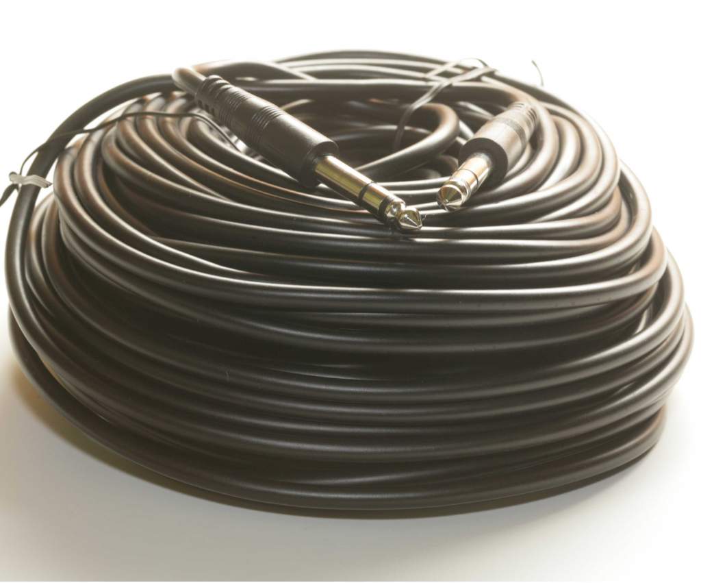 100FT 6.3mm 1/4 STEREO Plug Plug Male to Male TRS