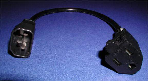 10IN 3 PRONG TO COMPUTER POWER