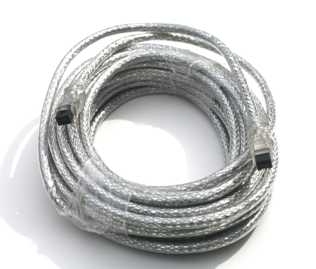 10M Firewire 9p 9p Cable 33 Feet 10 Meter Silver 9PIN 9PIN 1394B 800 New USA