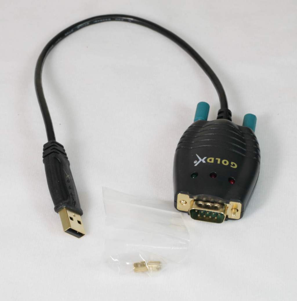 1FT USB to DB9-Male Serial Port Adapter