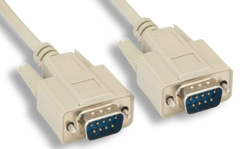 25FT DB9-Male to DB9-Male Serial Cable