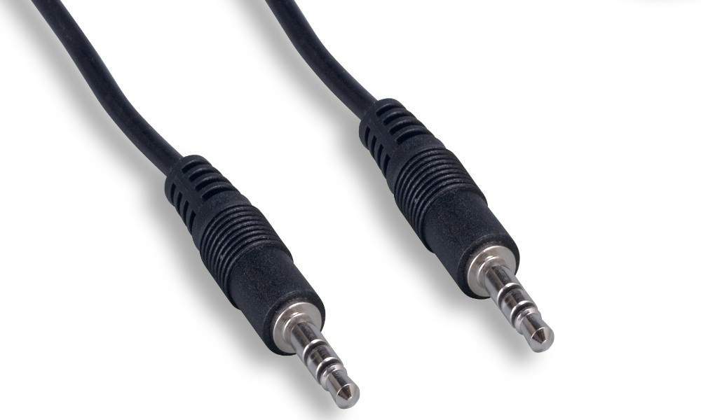 3FT STEREO Cable Black 3.5mm PLUG PLUG Male to Male