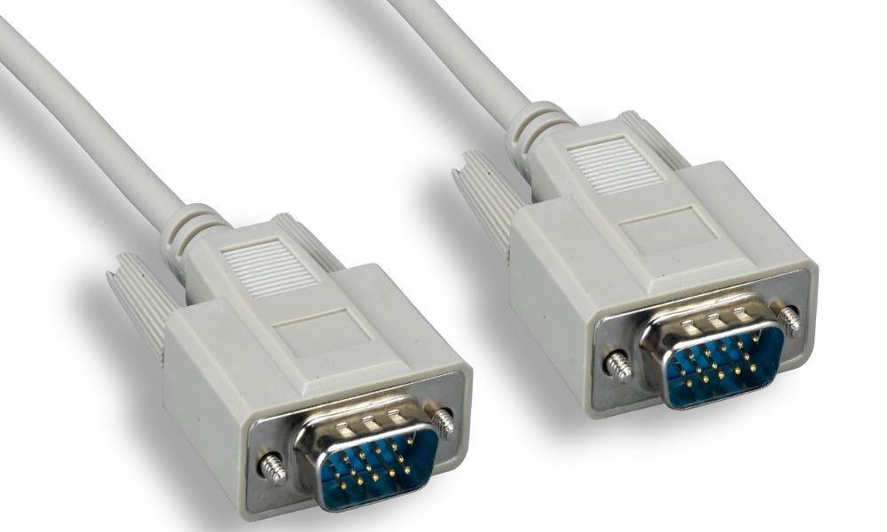 3FT VGA Cable Beige HD15 Male to Male