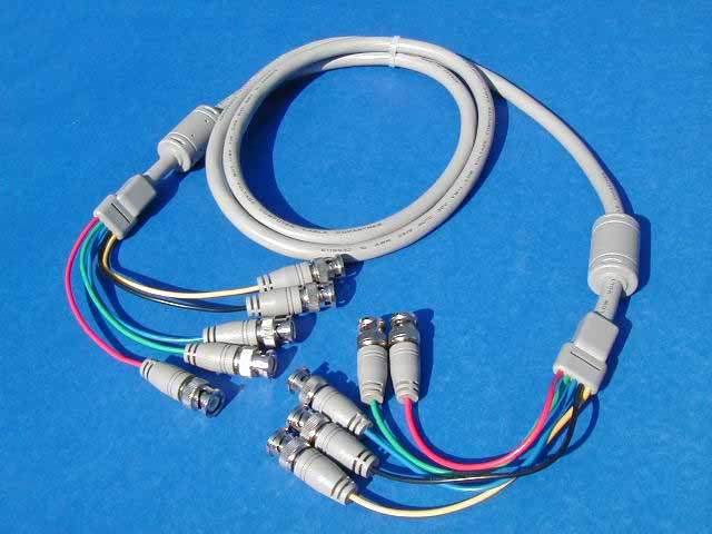5 BNC to 5 BNC Cable 6FT