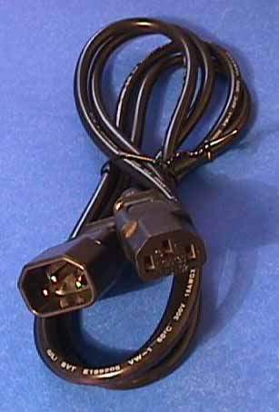 6FT Monitor to Computer - Power Extension Cable C13-C14