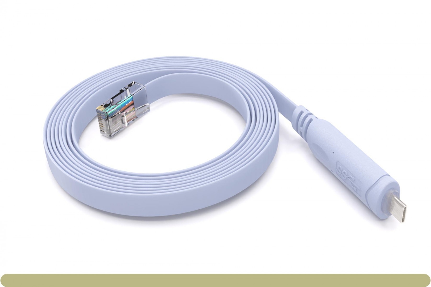 6FT USB-C to RJ45 Cable Cisco Router Console Serial FTDI