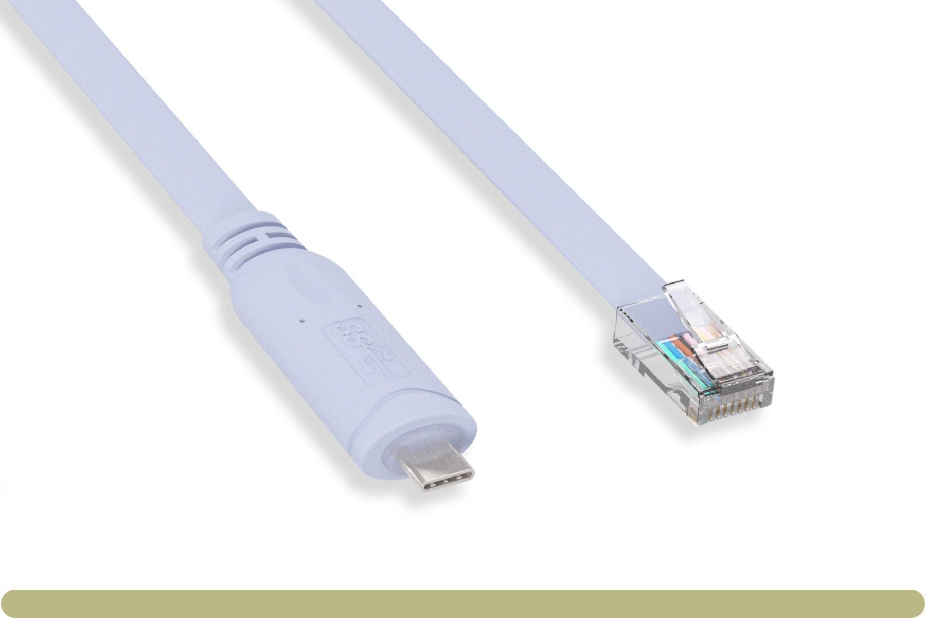 6FT USB-C to RJ45 Cable Cisco Router Console Serial FTDI