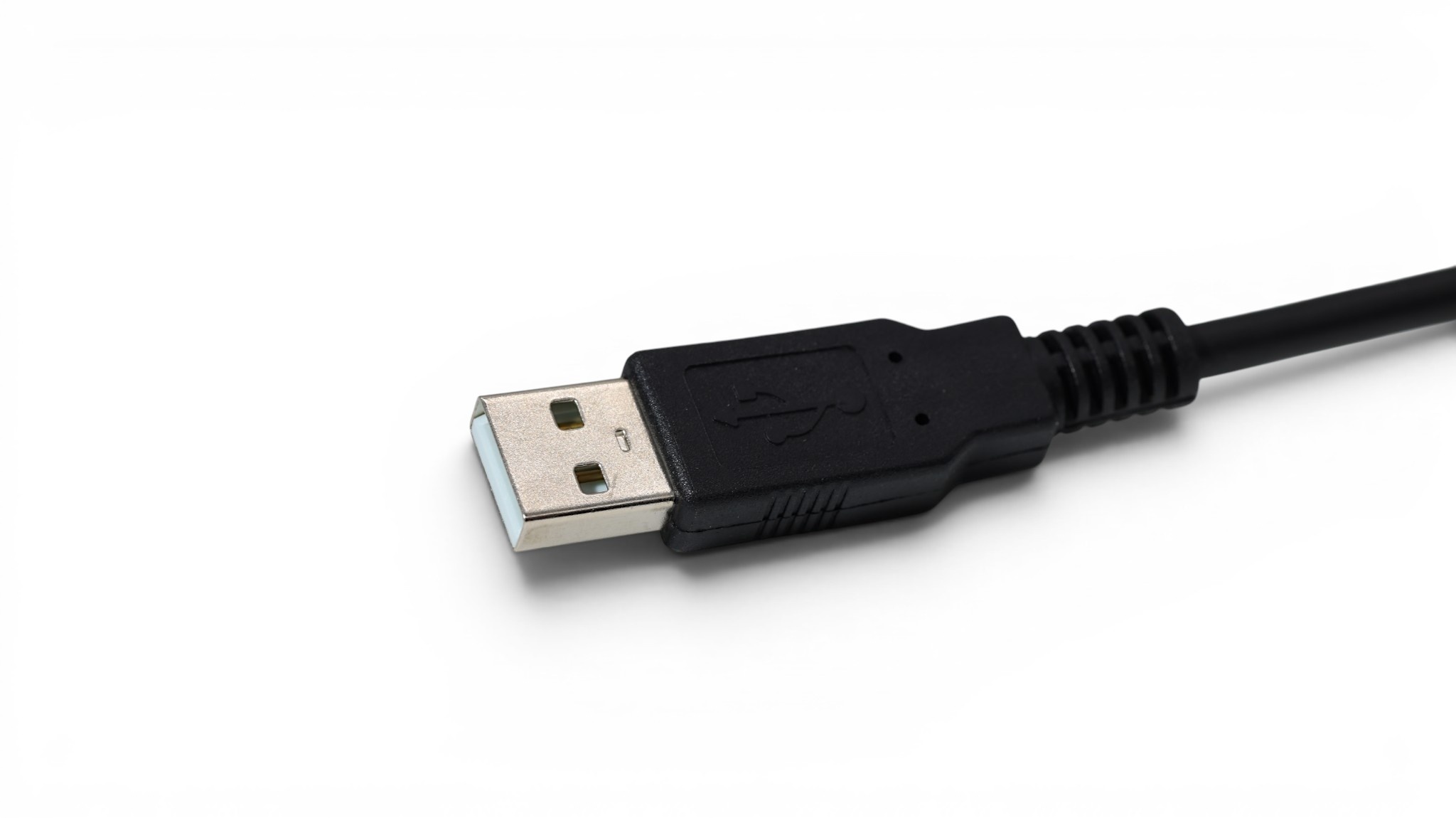 1M USB 2.0 USB-A to USB Mini-B Screw Lock Cable