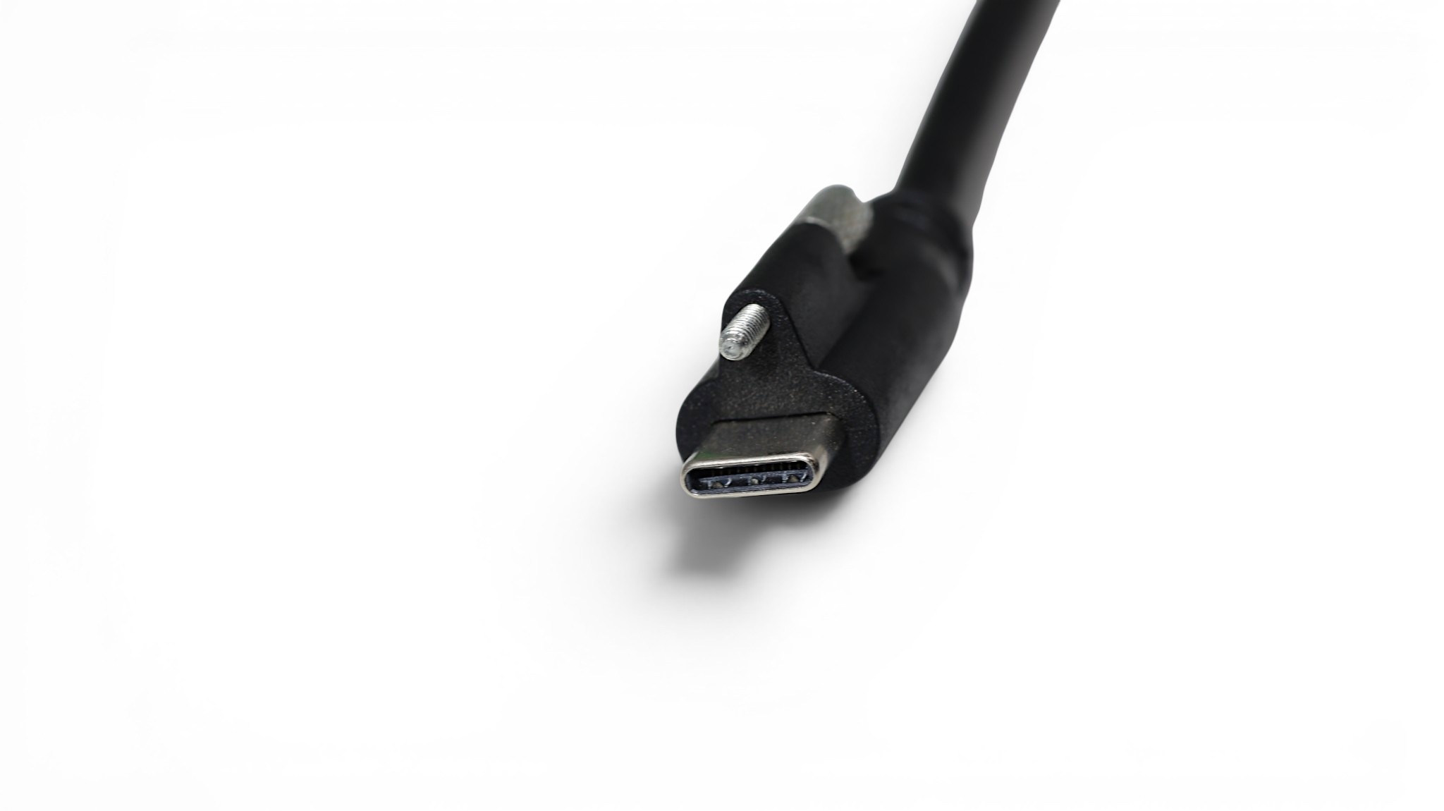 1M USB 3.2 Gen 1 SuperSpeed USB-A to USB-C Single Screw Lock Cable