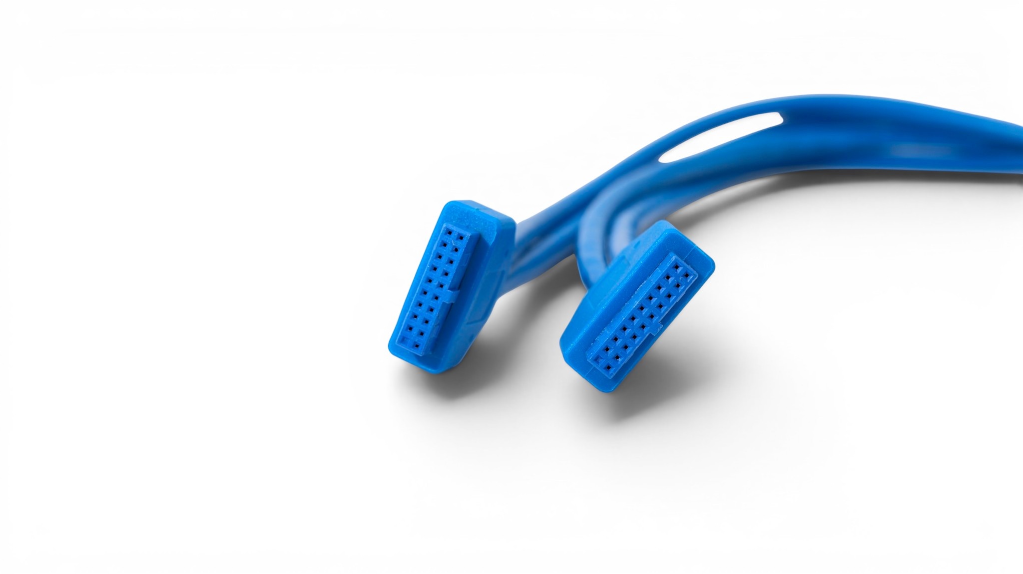 16 In USB 3.0 Panel Mount Quad Port to 20 Pin Motherboard header Cable