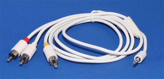 Apple Video Audio Cable for Ipod
