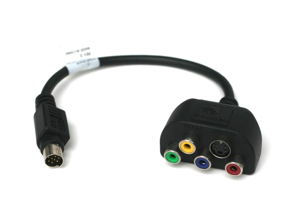 BFG Tech 9pin Video-In Video-Out VIVO to Component Composite S-Video Adapter