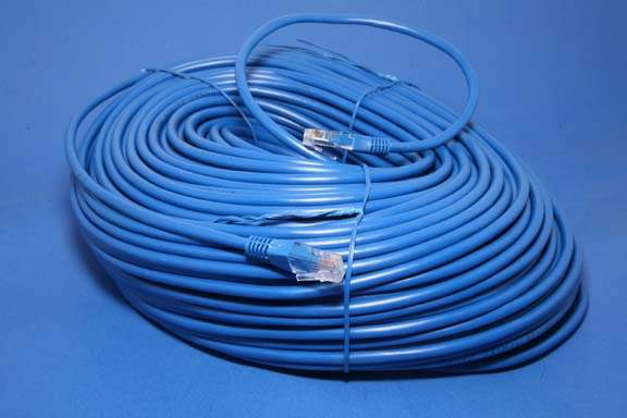 CAT5e 300FT Blue Network Cable RJ45