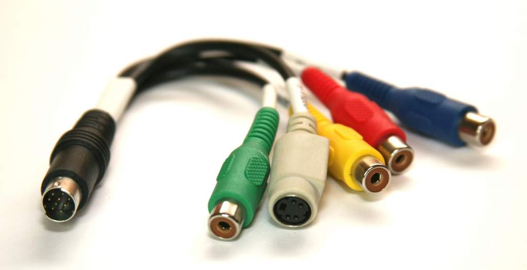 Component Svideo to MINIDIN9 Adapter Cable JATON CB9D0005