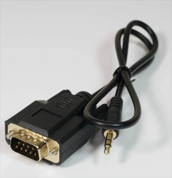 DB9M to 3.5mm 28awg 1.5Ft