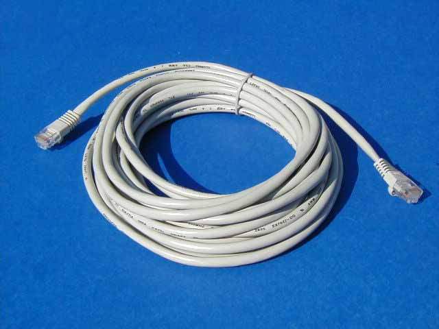 ETHERNET CROSSOVER NETWORK CABLE RJ45 CAT5e 25FT
