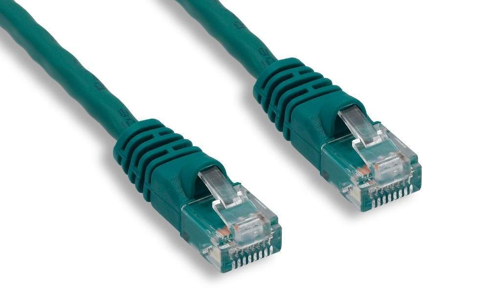 Ethernet Network Cable RJ45 CAT5e 3FT Green