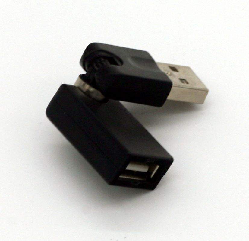 FLEX USB Adapter FLEXUSB Swivel 360 Degree Male to Female Adapter Plug USA
