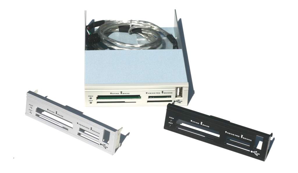 Internal All-in-1 USB 2.0 Card Reader And Writer 3.5 Inch Bay