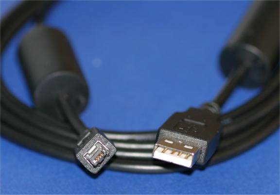 MEMOREX USB MP3 CABLE TYPE A to B DCUP-9 6FT