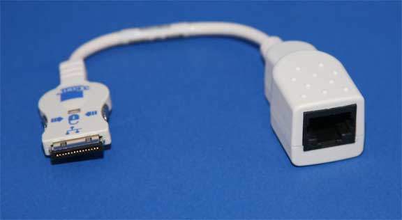 PCMCIA LAN CABLE E-3C-P TYPE 3COM USR MHZ
