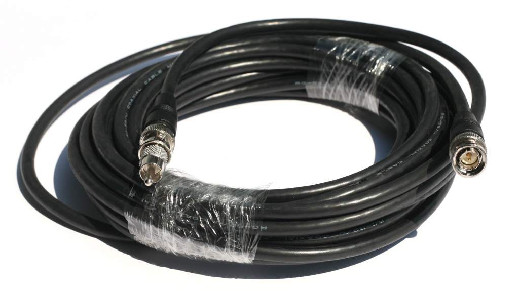 RG59 VIDEO AUDIO BNC-M RCA-M 25ft