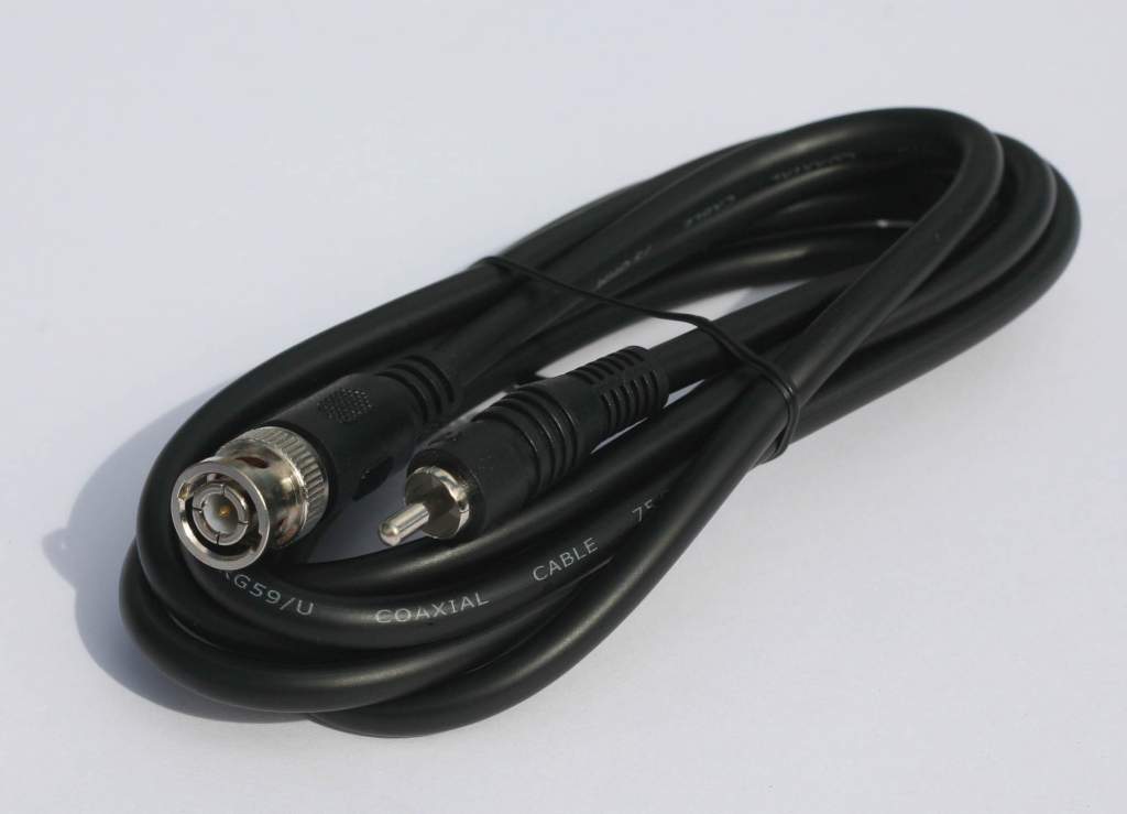RG59 Video Audio BNC-M RCA-M 6ft