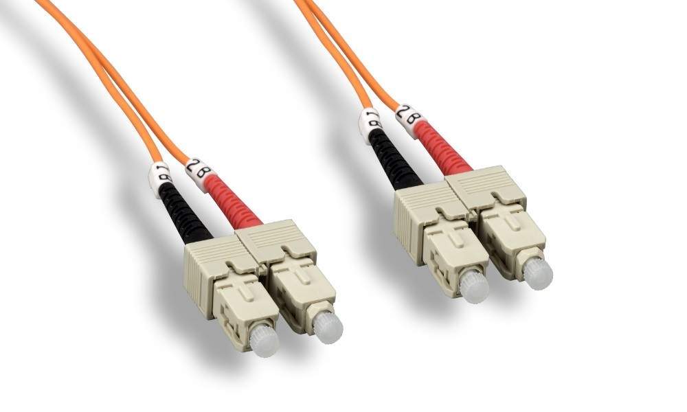 SC-SC FIBER OPTIC 3Meter 62.5 125UM Duplex Multimode
