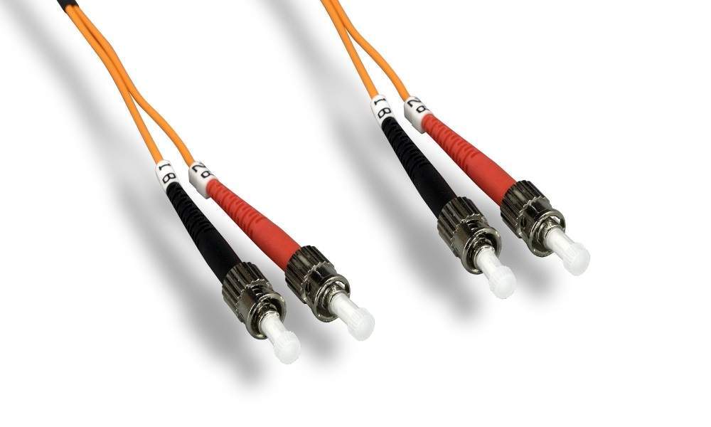 ST-ST FIBER OPTIC 2Meter 62.5 125UM Duplex Multimode