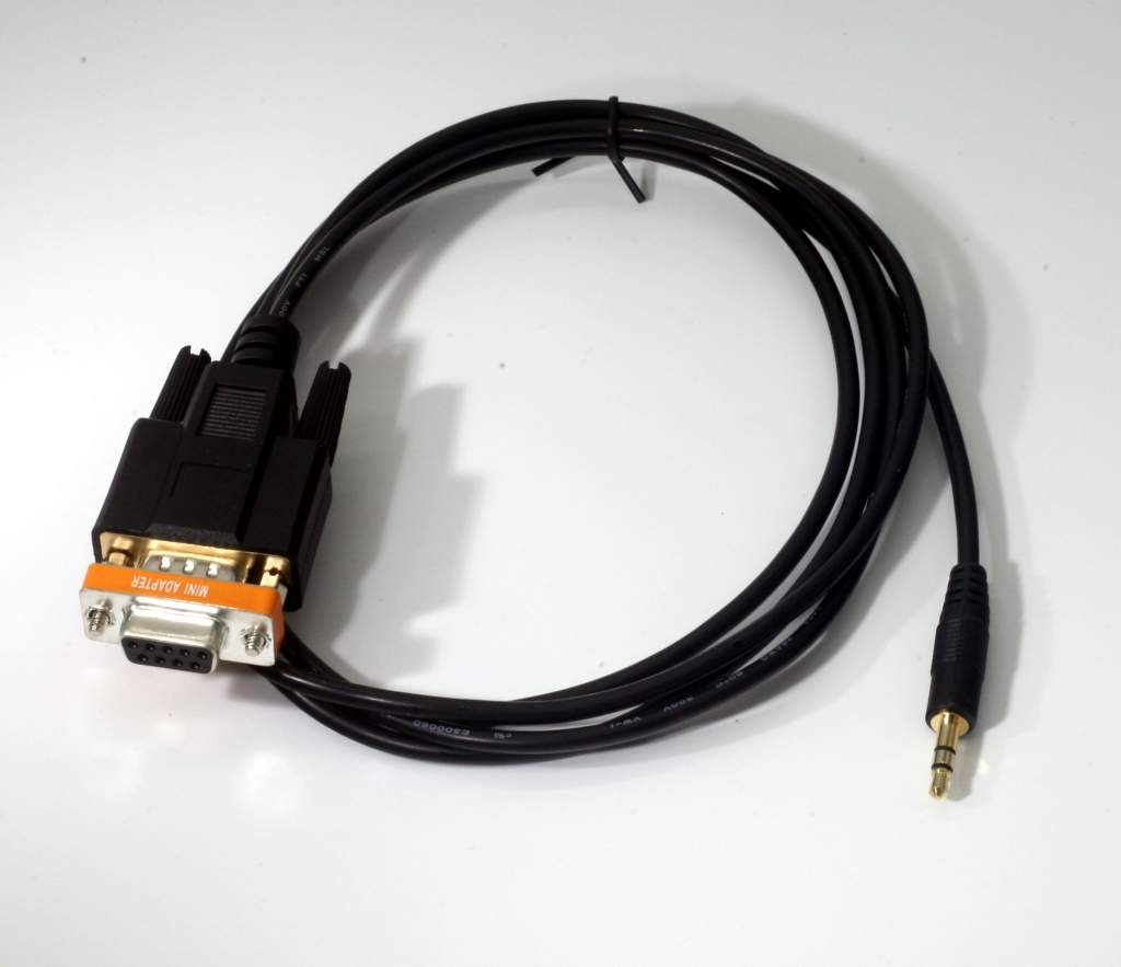 Serial Cable DB9F to 3.5mm DCS4 TAKE CONTROL 4 Null Adapter Kit