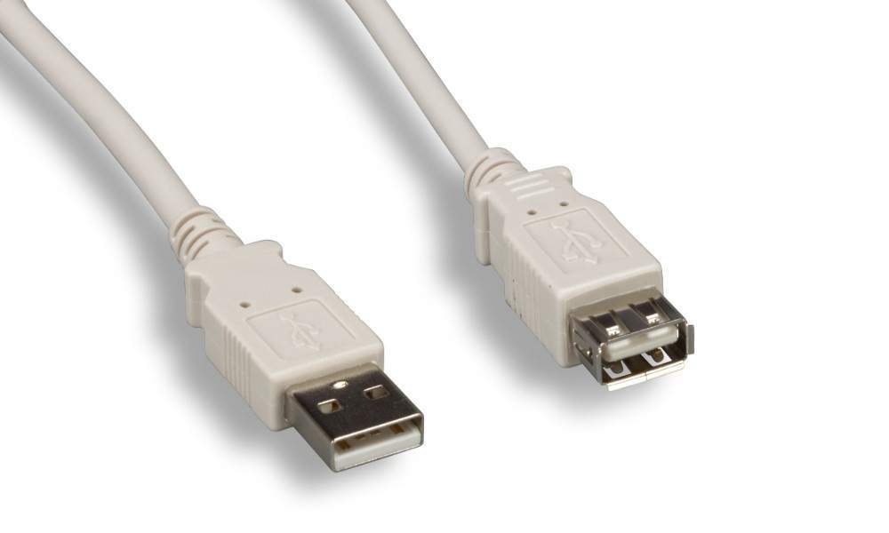 USB 2.0 Extension Cable A-Male to A-Female 3FT