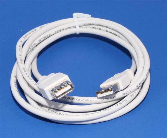 USB 2.0 Passive Extension Cable 6Ft Male Female