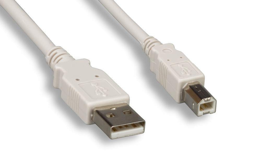 USB Cable TYPE A to TYPE B Cable 3FT 2.0 Compliant