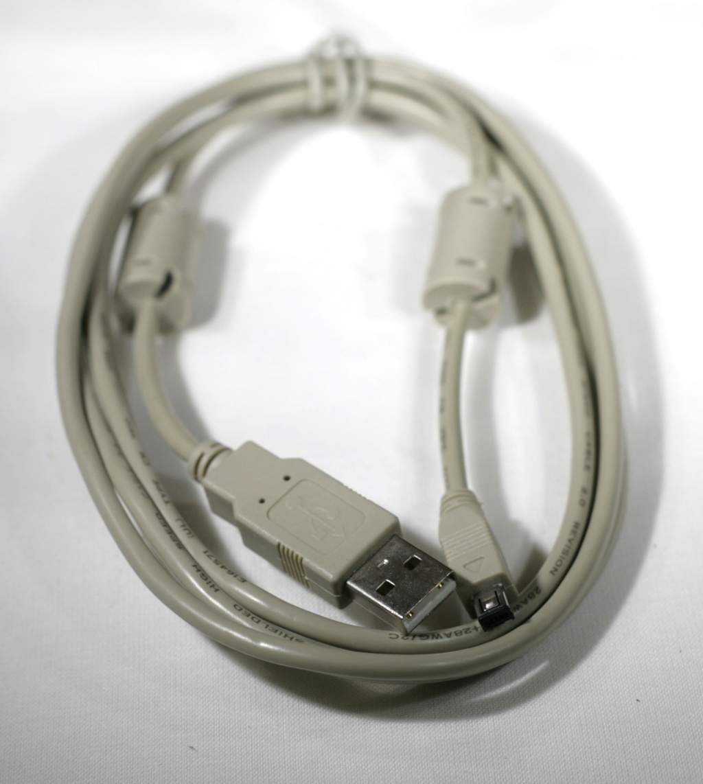 USB Camera Cable B 8-Wire D10 Cable 6FT
