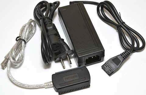 USB to IDE Converter 44 or 40 Pin Kit with Power