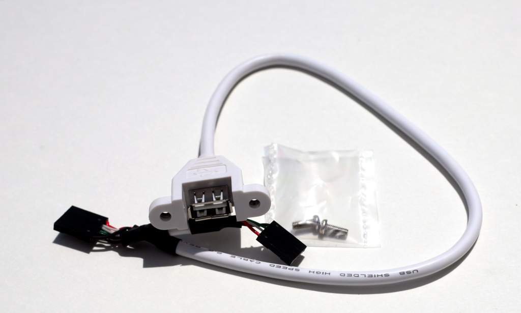 USB Port Single to Mainboard Port Universal 14in Header Cable