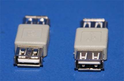 USB Slim Gender Change F-F Type-A