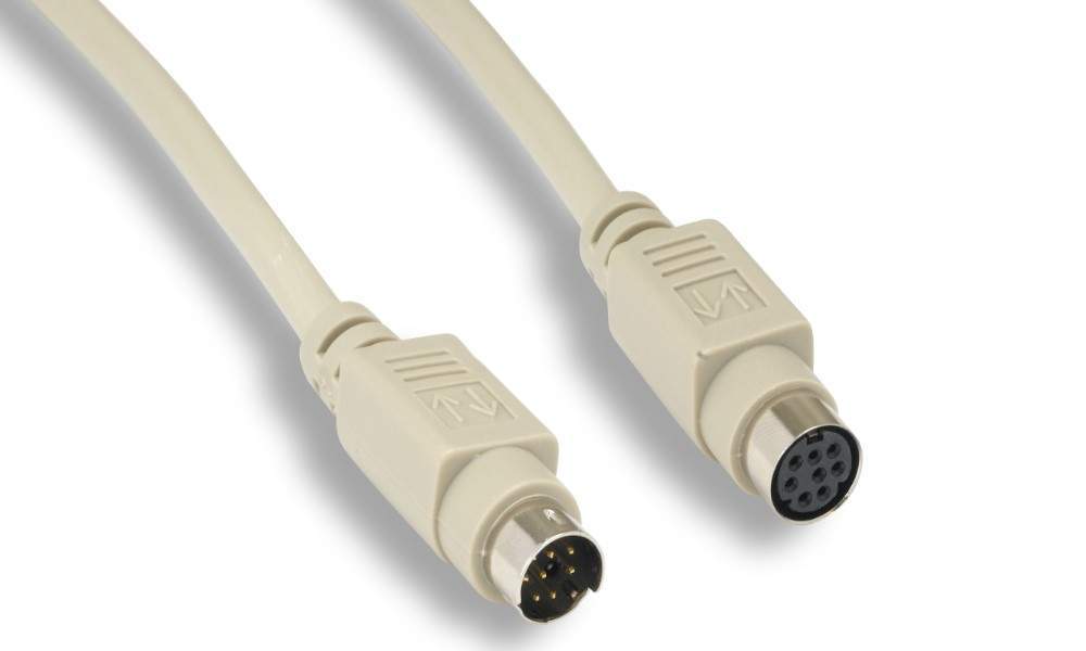 MiniDin-8 Extension Cable