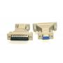 DB9 Female to DB25 Male AT Modem Adapter DB9F DB25M