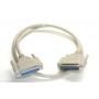 3FT DB25-Male to DB25-Female Cable Beige Extension