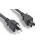 6FT Power Cable Tri IEC320 C5 C-5 Mickey Mouse