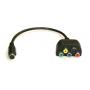 ATI GeForce MiniDin9 Component SVideo Adapter Cable 9PIN