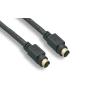 SVideo Cable 4Pin MiniDin Male Male 100FT