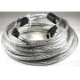 33FT 10 Meter Firewire Cable Silver 6PIN 6PIN Premium 10M