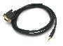 DB9 Female to 3.5mm TRRS Serial Cable 6FT LG EAD-62707901